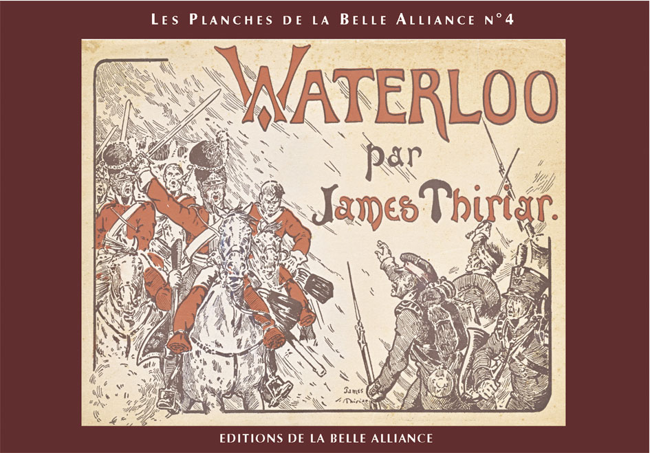 Planches N4: Waterloo par James Thiriar - Couverture