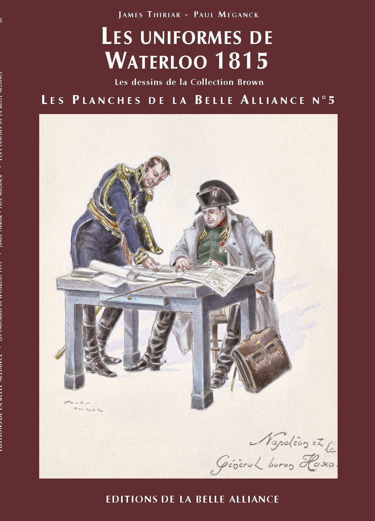 Planches N5: Les uniformes de Waterloo - Couverture